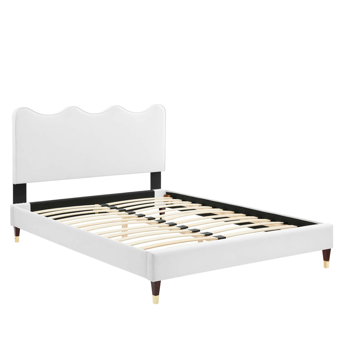 Current Performance Velvet Full Platform Bed by Modway - MOD-6731