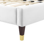 Current Performance Velvet Full Platform Bed by Modway - MOD-6731