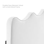 Current Performance Velvet Full Platform Bed by Modway - MOD-6732