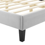 Current Performance Velvet King Platform Bed by Modway
