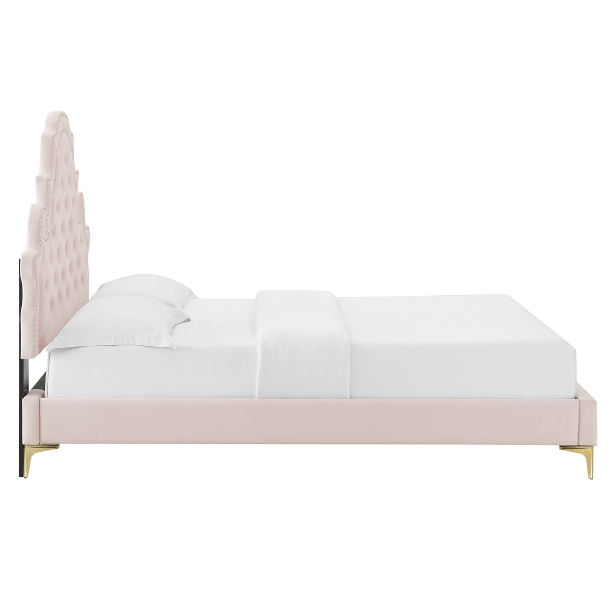 Gwyneth Tufted Performance Velvet Queen Platform Bed by Modway - MOD-6751