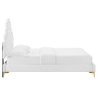 Gwyneth Tufted Performance Velvet Queen Platform Bed by Modway - MOD-6751
