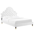 Gwyneth Tufted Performance Velvet Queen Platform Bed by Modway - MOD-6752