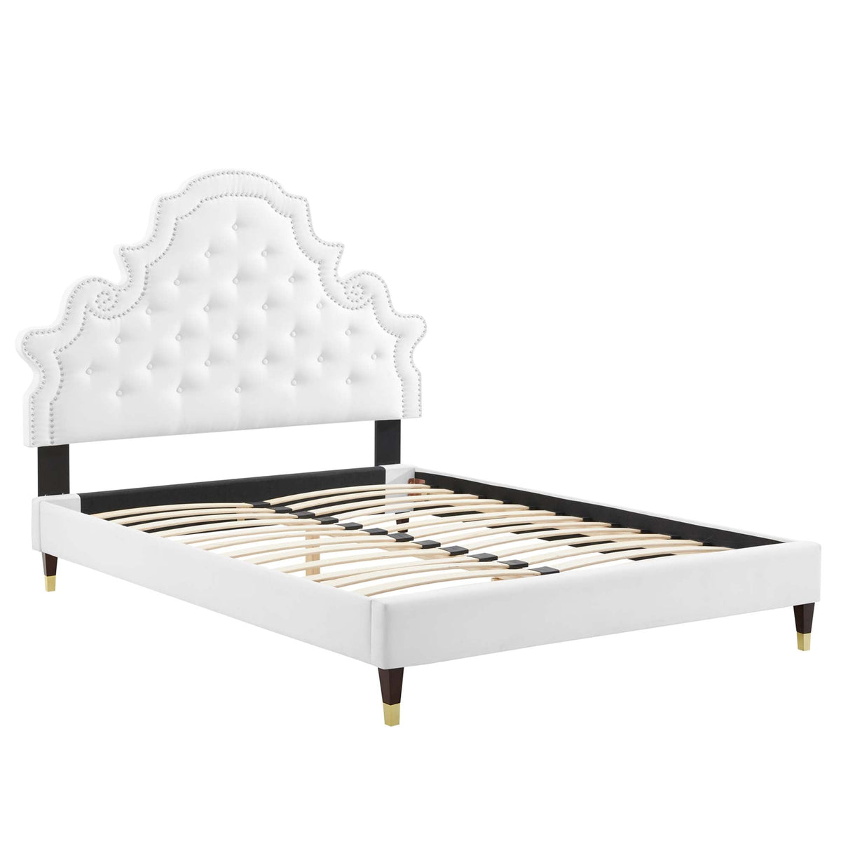 Gwyneth Tufted Performance Velvet Queen Platform Bed by Modway - MOD-6752