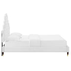 Gwyneth Tufted Performance Velvet Queen Platform Bed by Modway - MOD-6752