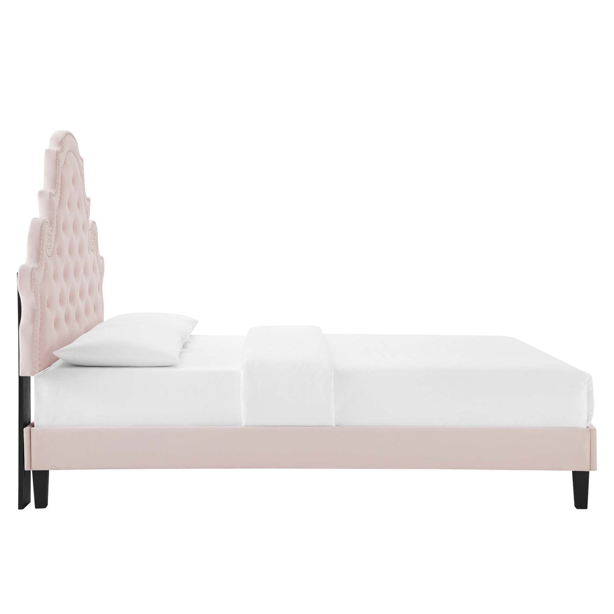 Gwyneth Tufted Performance Velvet Queen Platform Bed by Modway - MOD-6753