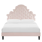 Gwyneth Tufted Performance Velvet Queen Platform Bed by Modway - MOD-6753