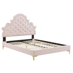 Gwyneth Tufted Performance Velvet Full Platform Bed by Modway - MOD-6757