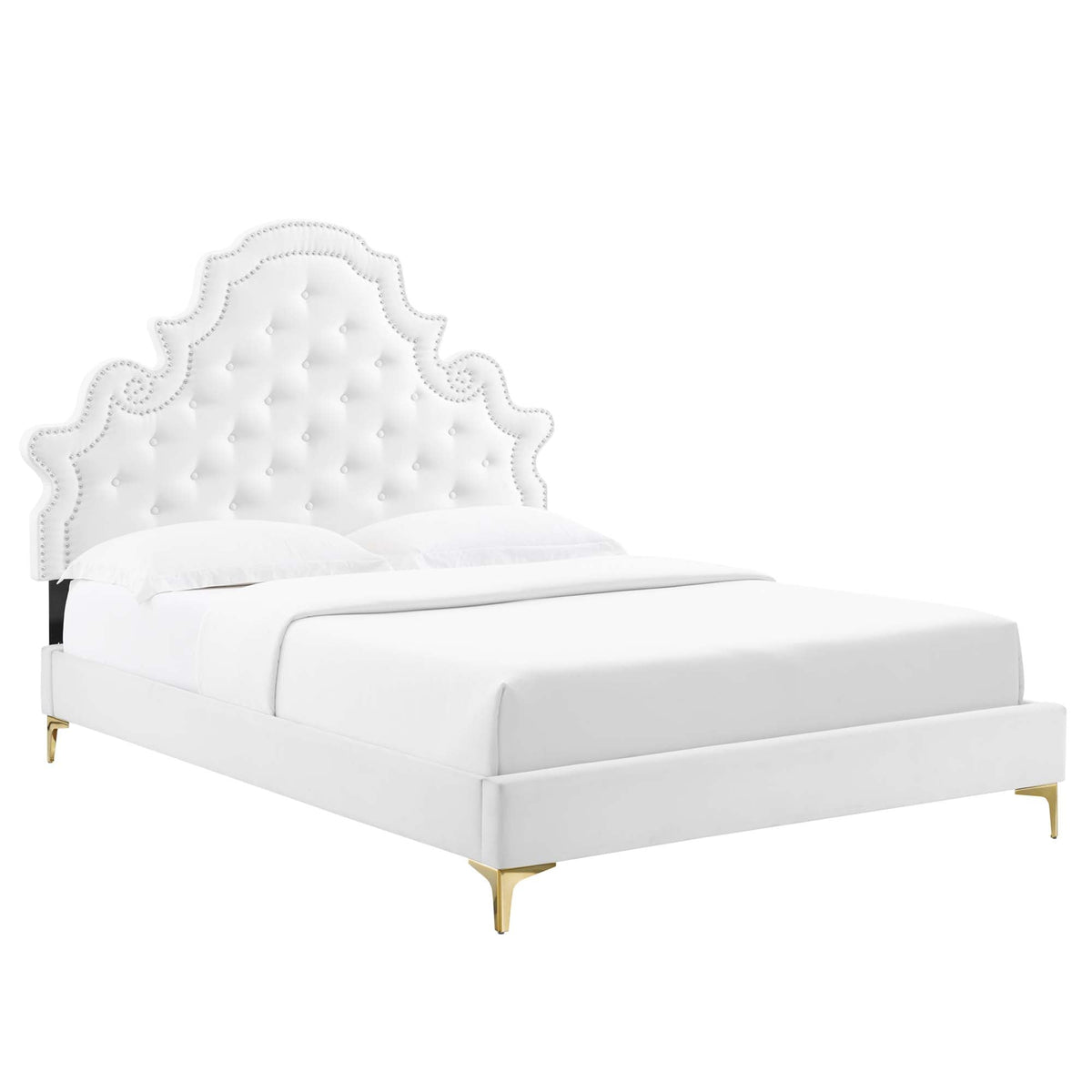 Gwyneth Tufted Performance Velvet Full Platform Bed by Modway - MOD-6757