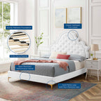 Gwyneth Tufted Performance Velvet Full Platform Bed by Modway - MOD-6757