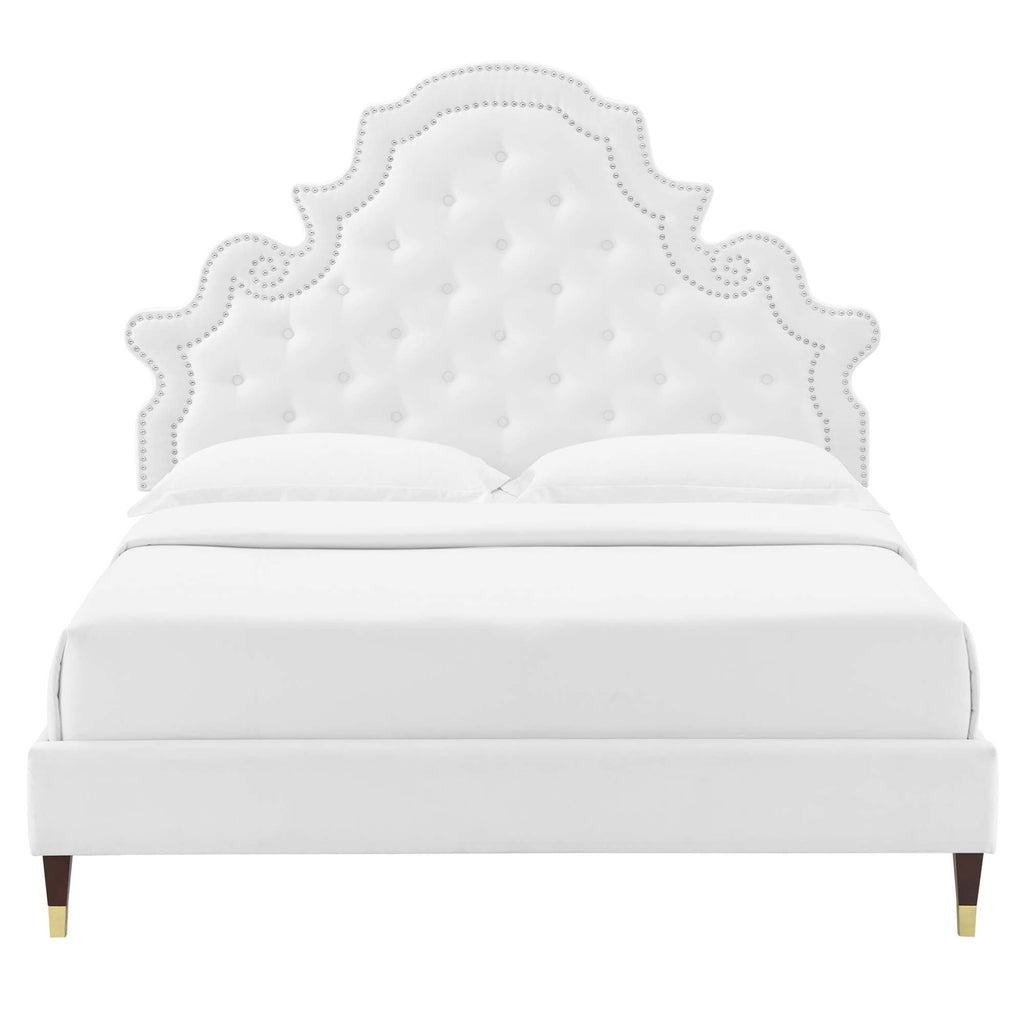 Gwyneth Tufted Performance Velvet Full Platform Bed by Modway - MOD-6758