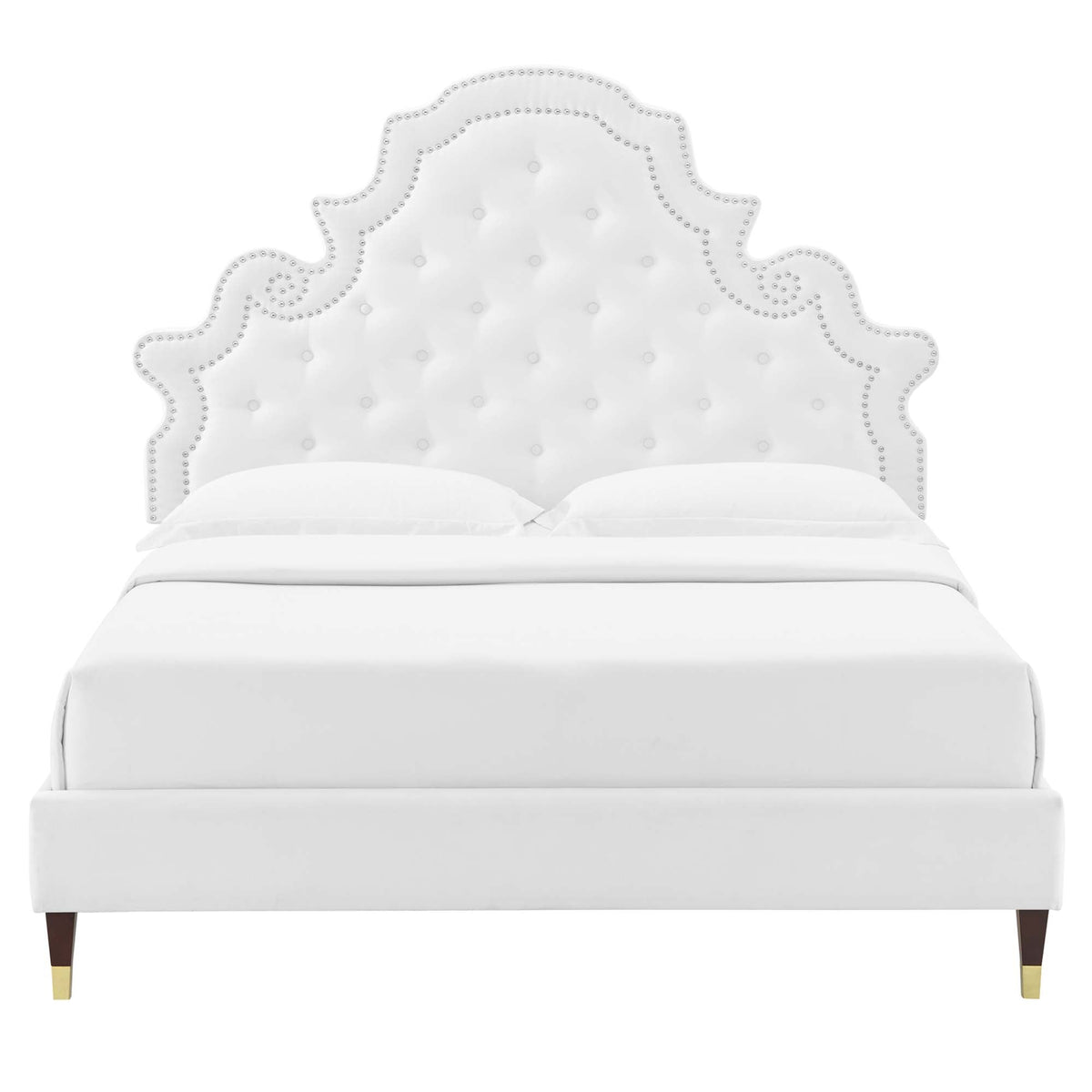 Gwyneth Tufted Performance Velvet Full Platform Bed by Modway - MOD-6758