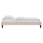 Amber Performance Velvet Queen Platform Bed by Modway - MOD-6777