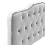 Amber Tufted Performance Velvet Platform Bed by Modway