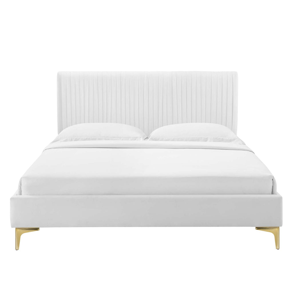 Peyton Performance Velvet Full Platform Bed by Modway - MOD-6868