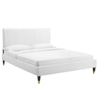 Peyton Performance Velvet Full Platform Bed by Modway - MOD-6869