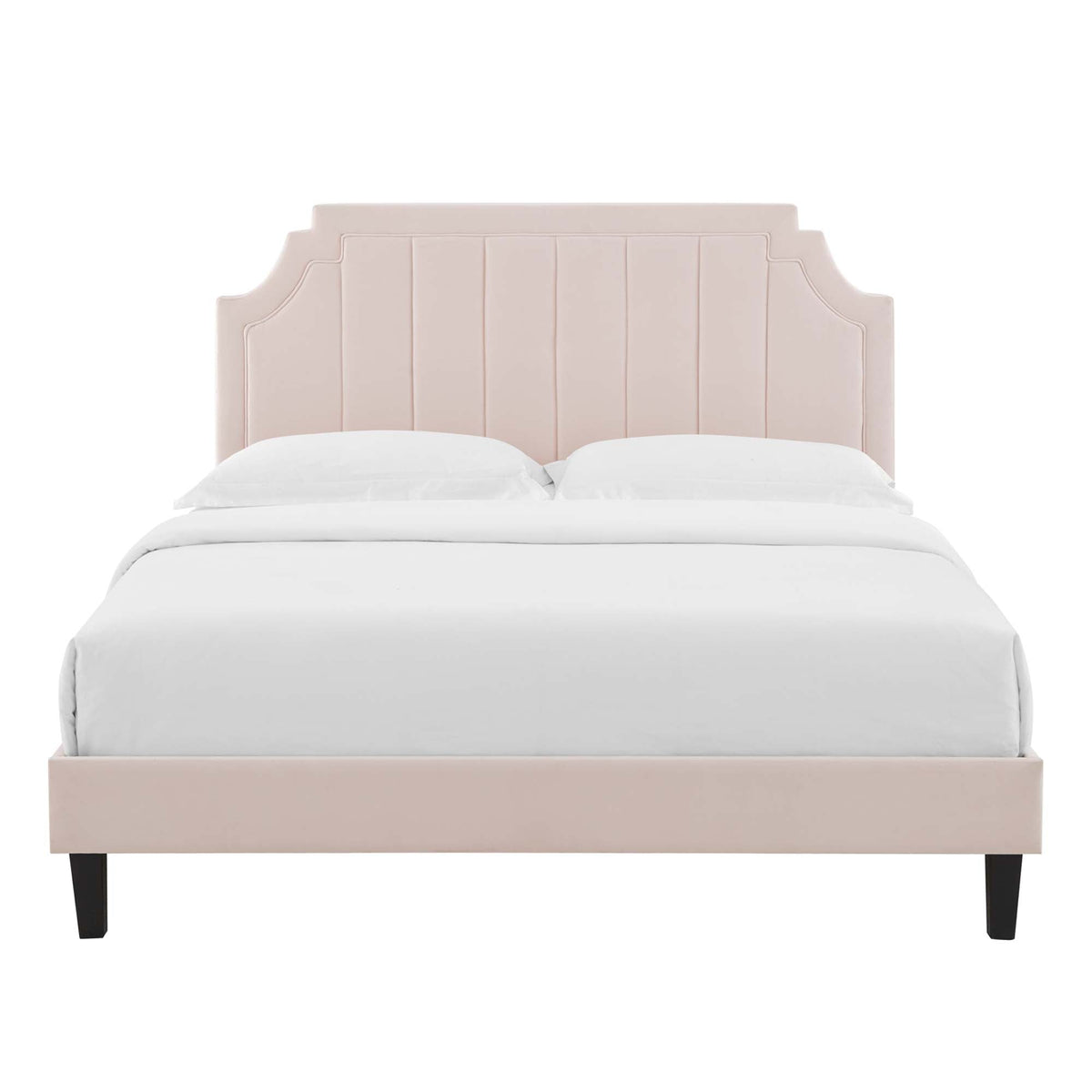 Sienna Performance Velvet Twin Platform Bed by Modway - MOD-6908