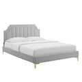 Sienna Performance Velvet Full Platform Bed by Modway - MOD-6912