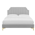 Sienna Performance Velvet Full Platform Bed by Modway - MOD-6912