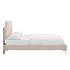 Sienna Performance Velvet Full Platform Bed by Modway - MOD-6912
