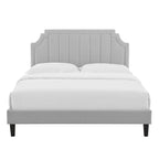 Sienna Performance Velvet Full Platform Bed by Modway - MOD-6914