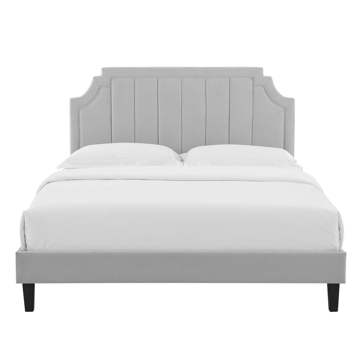 Sienna Performance Velvet Full Platform Bed by Modway - MOD-6914