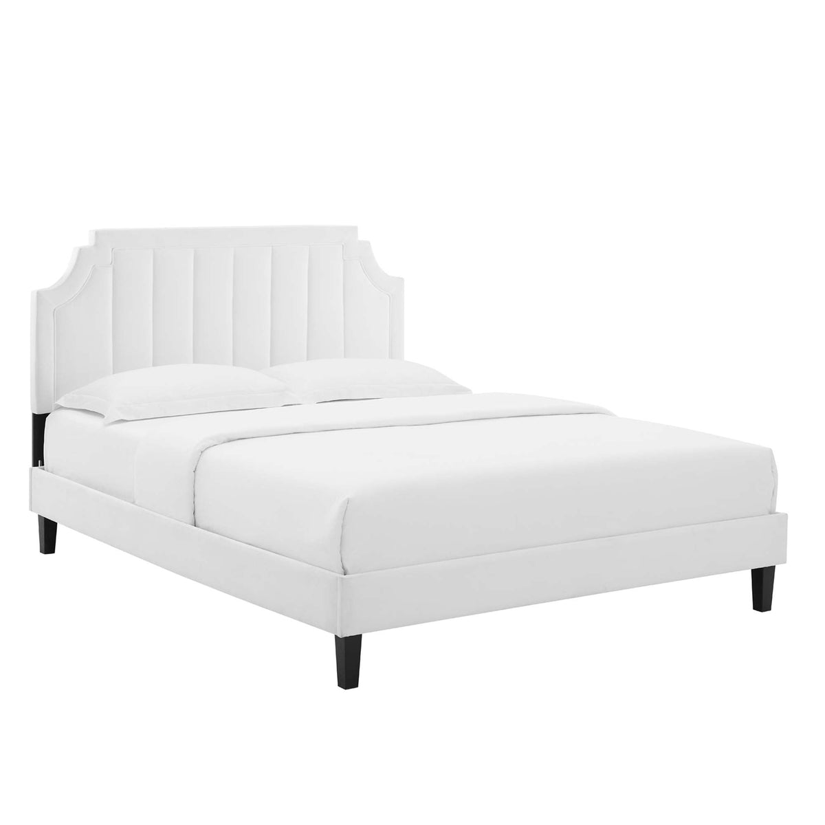 Sienna Performance Velvet Full Platform Bed by Modway - MOD-6914