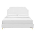 Sienna Performance Velvet King Platform Bed by Modway - MOD-6918