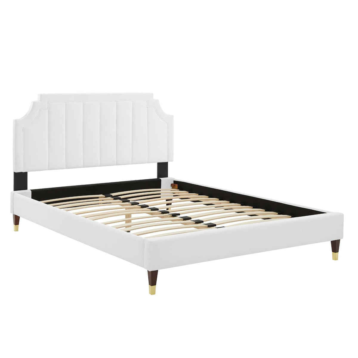 Sienna Performance Velvet King Platform Bed by Modway - MOD-6919