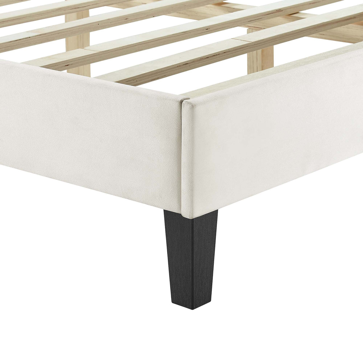 Sofia Channel Tufted Performance Velvet King Platform Bed by Modway - MOD-7015