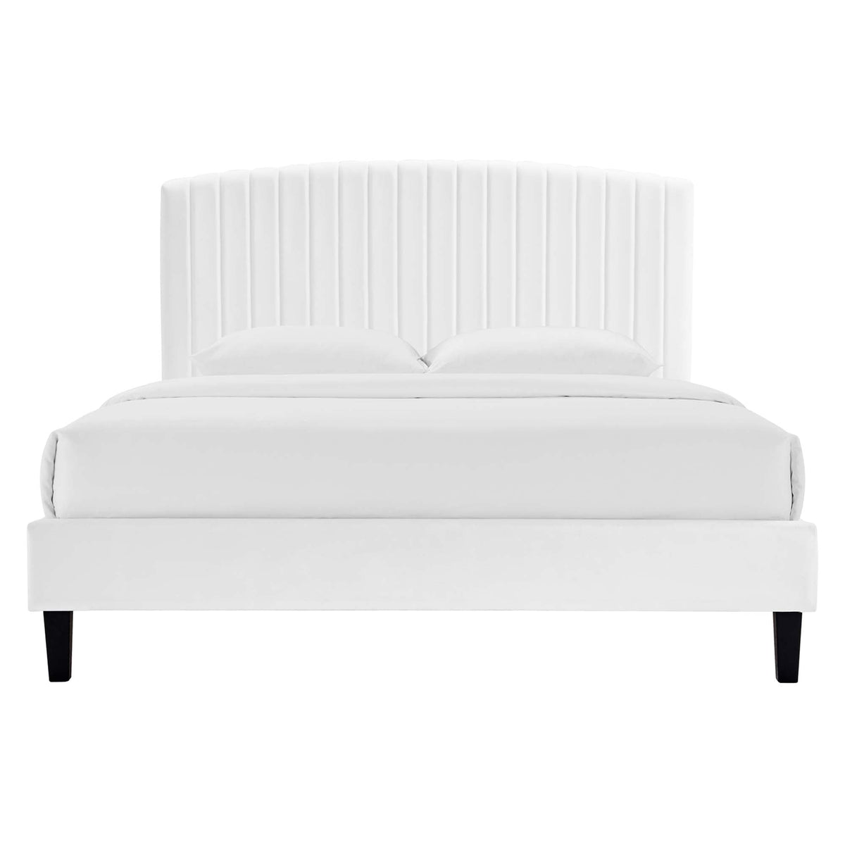 Alessi Performance Velvet Platform Bed by Modway