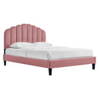 Daisy Performance Velvet Platform Bed by Modway