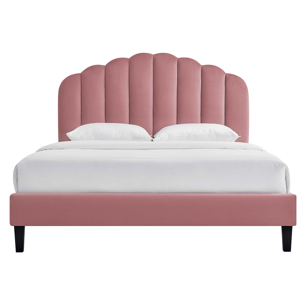 Daisy Performance Velvet Platform Bed by Modway