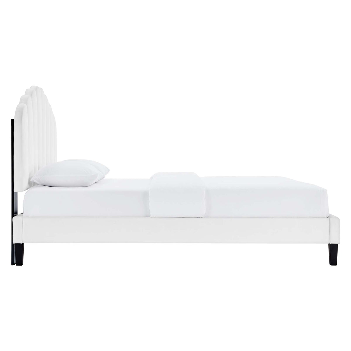 Daisy Performance Velvet Platform Bed by Modway
