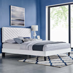 Roxanne Performance Velvet Platform Bed by Modway