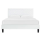 Roxanne Performance Velvet Platform Bed by Modway