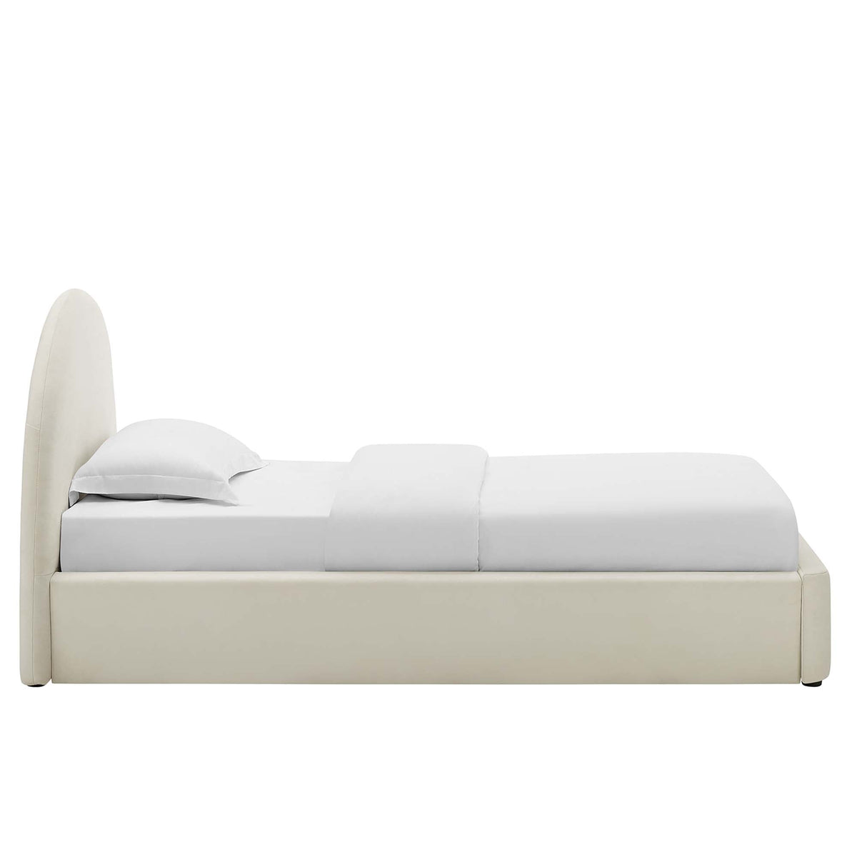 Modway Resort Velvet Platform Bed — Twin & Full