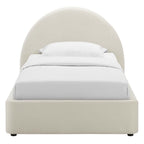 Modway Resort Velvet Platform Bed — Twin & Full