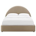 Modway Resort Velvet Platform Bed — Twin & Full