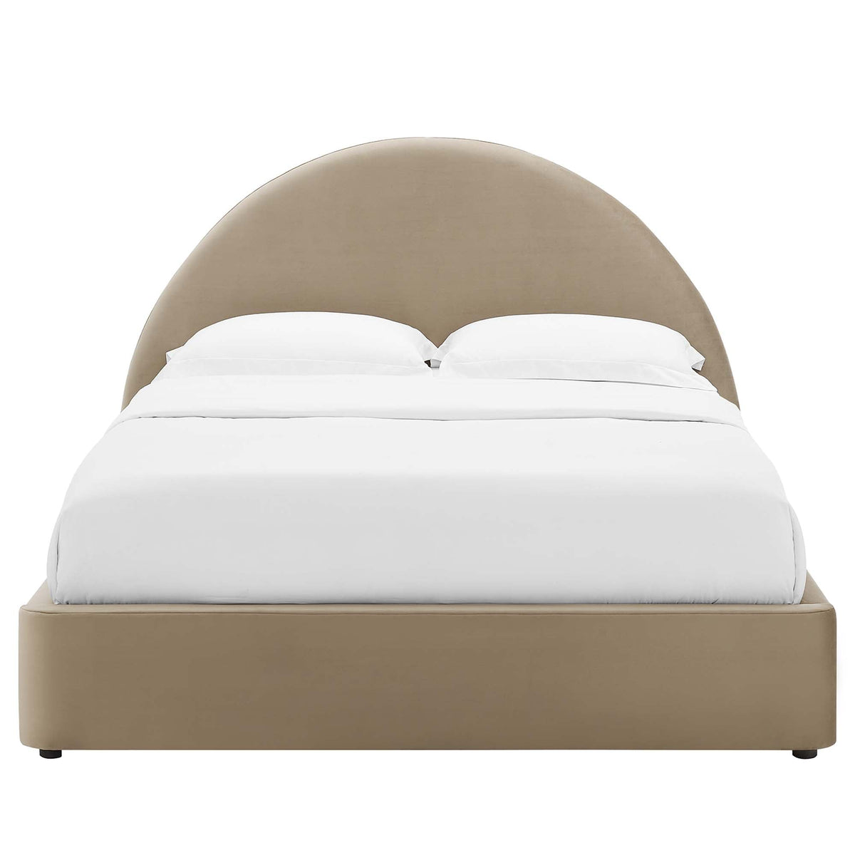 Modway Resort Velvet Platform Bed — Twin & Full