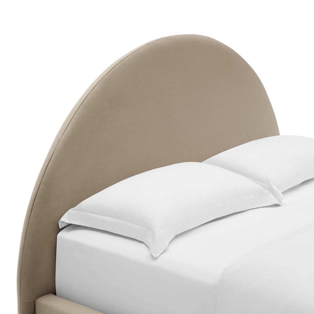 Modway Resort Velvet Platform Bed — Twin & Full