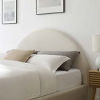 Resort Performance Velvet Arched Round Queen Platform Bed by Modway