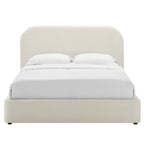 Keynote Performance Velvet Curved Platform Bed by Modway