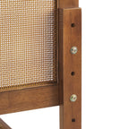 Sirocco Rattan and Wood Platform Bed by Modway