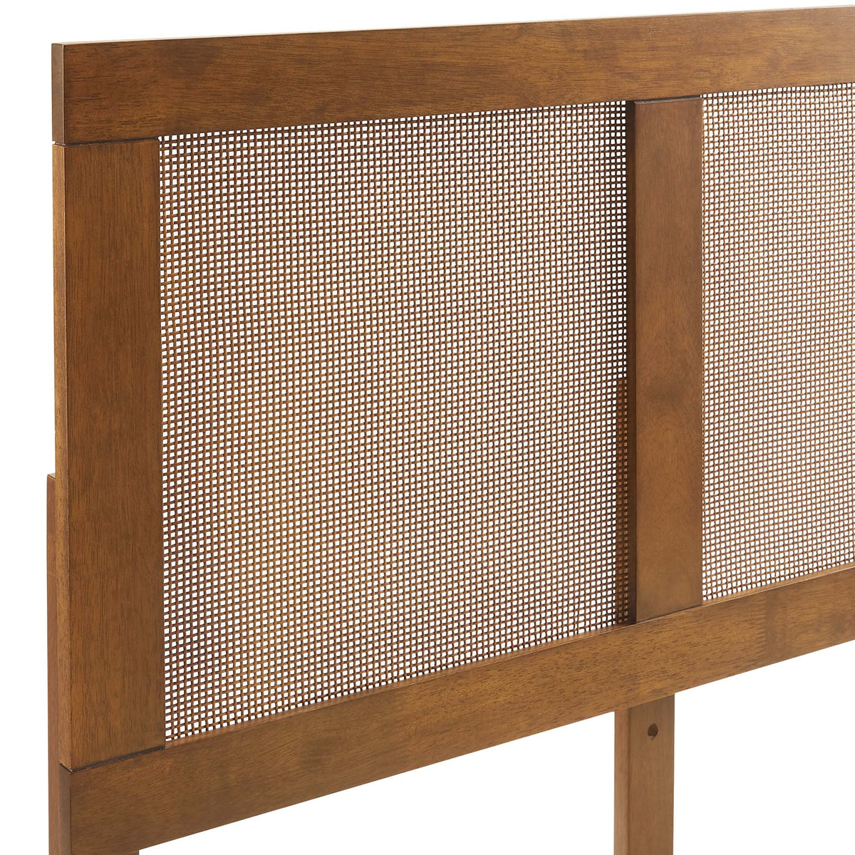 Sirocco Rattan and Wood Platform Bed by Modway