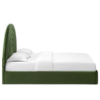 Solana Arched Performance Velvet Full Platform Bed by Modway