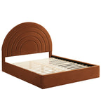 Solana Arched Performance Velvet Full Platform Bed by Modway