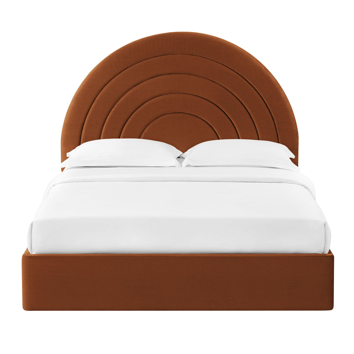 Solana Arched Performance Velvet King Platform Bed by Modway