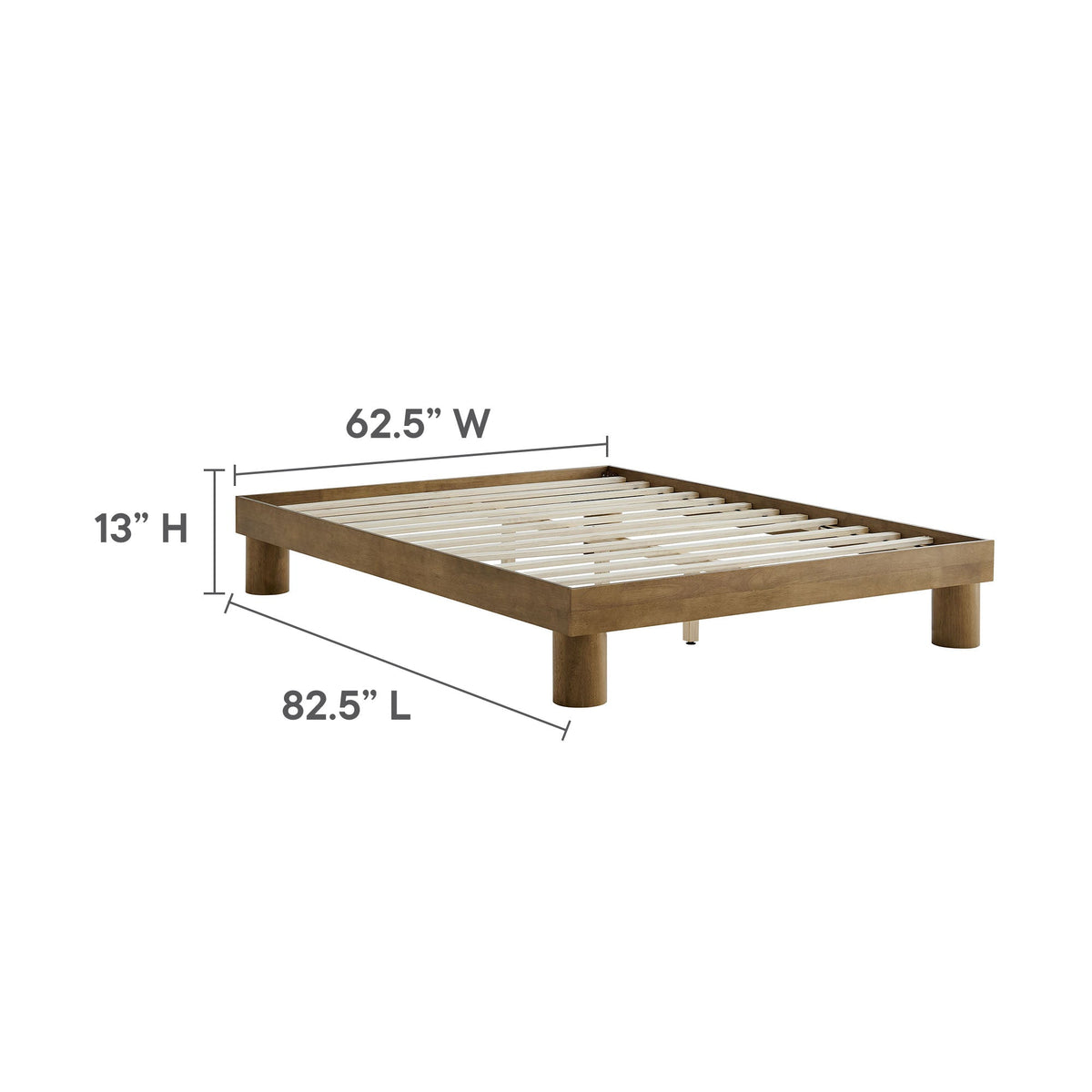 Runa Wood Platform Bed by Modway