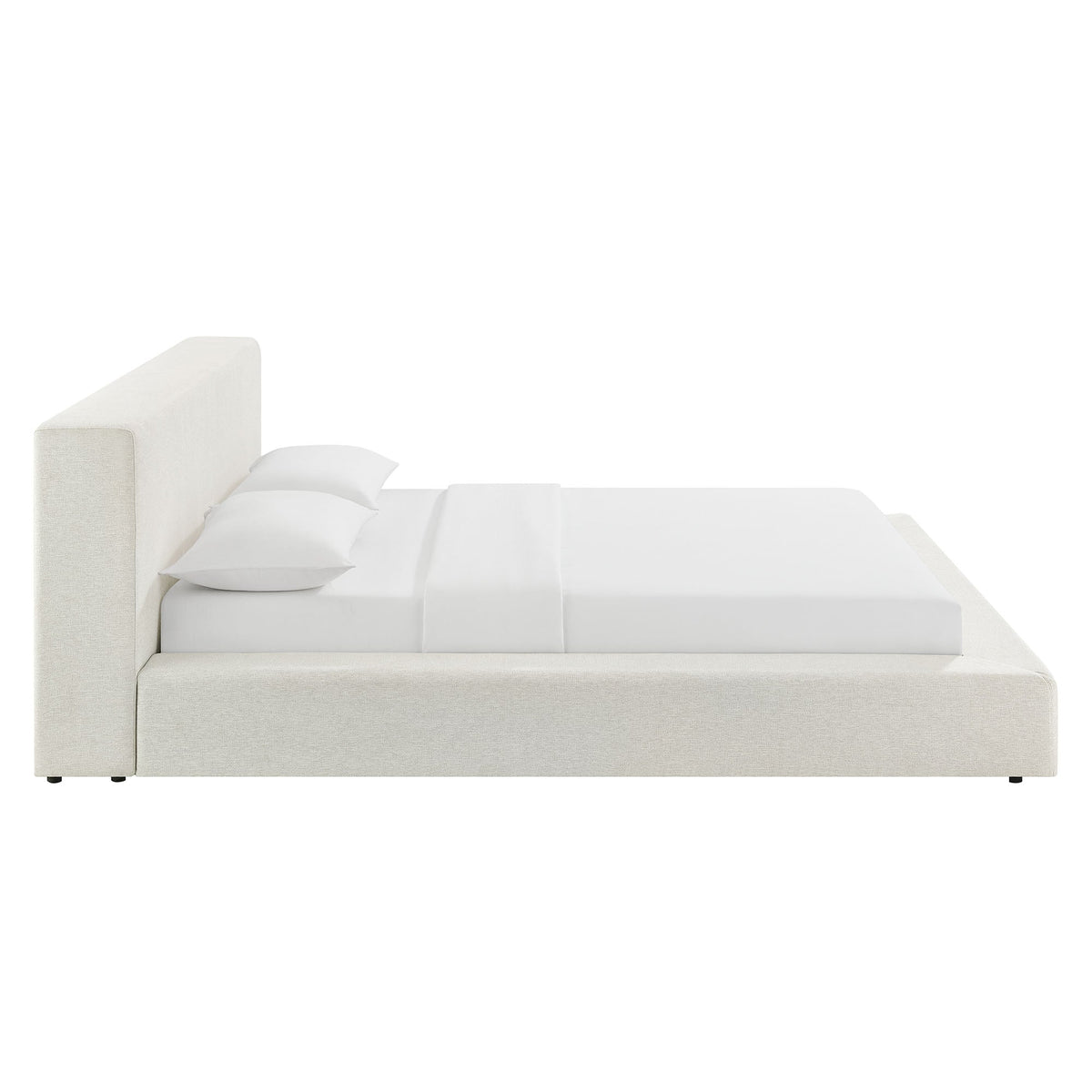 Luma Chenille Upholstered Platform Bed Frame by Modway